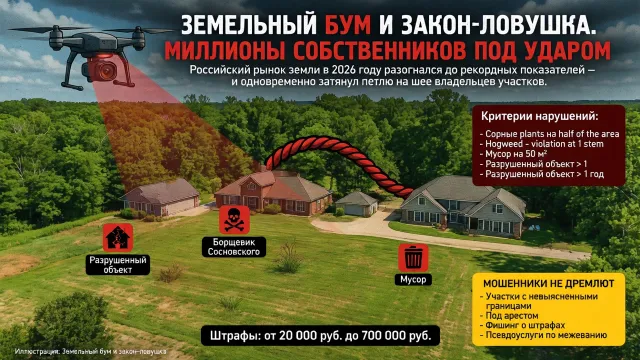 Земельный бум и закон-ловушка. Миллионы собственников под ударом